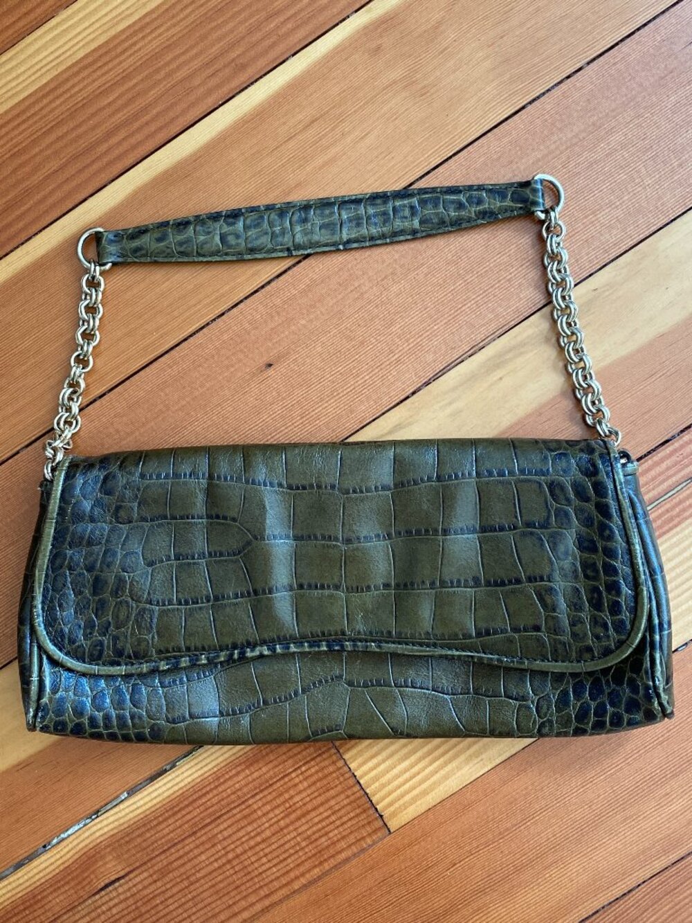 Vintage Ann Taylor Leather Shoulder Bag